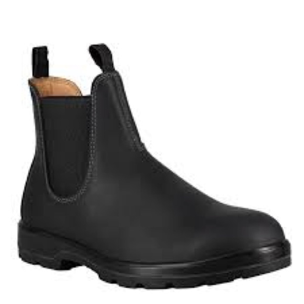 PROSPECTOR Black Chelsea Boots Mens Size 8 New!